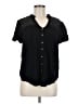 Torrid Black Short Sleeve Blouse Size Med Plus (00) - photo 1