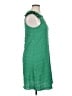 Unbranded Solid Green Casual Dress Size XL - photo 4