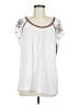 Torrid 100% Rayon White Short Sleeve Blouse Size Med Plus (00) - photo 1