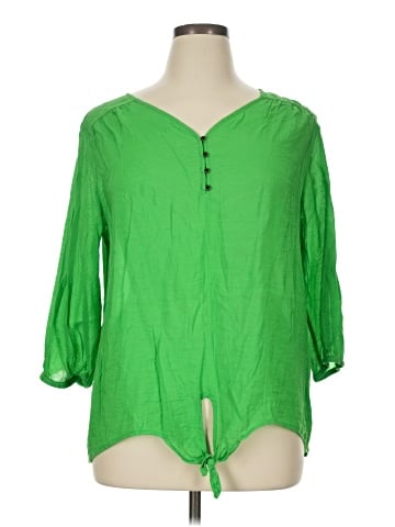 Westbound 3/4 Sleeve Blouse (view 1)