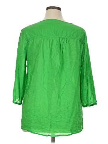 Westbound 3/4 Sleeve Blouse (view 2)