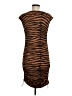 MICHAEL Michael Kors Animal Print Brown Casual Dress Size M - photo 2