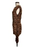 MICHAEL Michael Kors Animal Print Brown Casual Dress Size M - photo 5