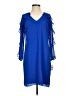 Thalia Sodi 100% Polyester Blue Casual Dress Size XS - photo 1