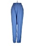 Assorted Brands Solid Blue Casual Pants Size S - photo 1