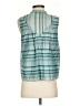 Current Air Teal Sleeveless Blouse Size S - photo 2