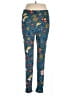 Lularoe Print Blue Leggings Size 1X (Tall & Curvy) - photo 1