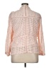 Point Sur 100% Polyester Pink Long Sleeve Blouse Size 14 - photo 2