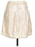 J.Crew Collection 100% Polyester Metallic Ivory Formal Skirt Size 4 - photo 2