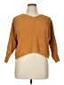 Chloe + Cyrus 100% Polyester Tan Pullover Sweater Size XL - photo 1