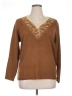 Cato Brown Pullover Sweater Size 14 - photo 1