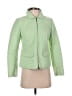 Ann Taylor LOFT 100% Polyester Argyle Green Jacket Size 4 (petite) - photo 1