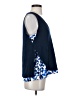Deletta Blue Sleeveless Top Size S - photo 4
