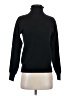 Bloomingdale's 100% Merino Wool Solid Black Wool Pullover Sweater Size S - photo 1