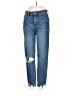 Paige Graphic Blue Jeans Size 27 waist - photo 1