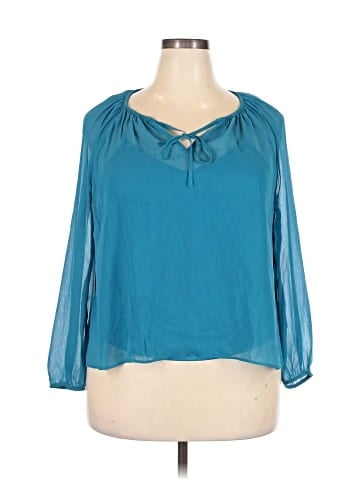 Simply Vera Vera Wang 3/4 Sleeve Blouse (view 1)