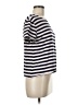 Zara Stripes Ivory Short Sleeve T-Shirt Size M - photo 4