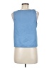 Shein 100% Polyester Blue Sleeveless Top Size M - photo 2