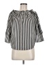 Sweet Pea. 100% Polyester Gray 3/4 Sleeve Blouse Size M - photo 1