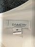 Symmetry Color Block Black Cocktail Dress Size 10 - photo 7