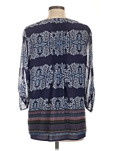 Pale Sky 3/4 Sleeve Blouse (view 2)