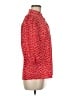 Unbranded 100% Polyester Polka Dots Red 3/4 Sleeve Blouse Size M - photo 4