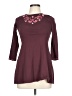 Assorted Brands Burgundy Casual Dress Size 10 - photo 1