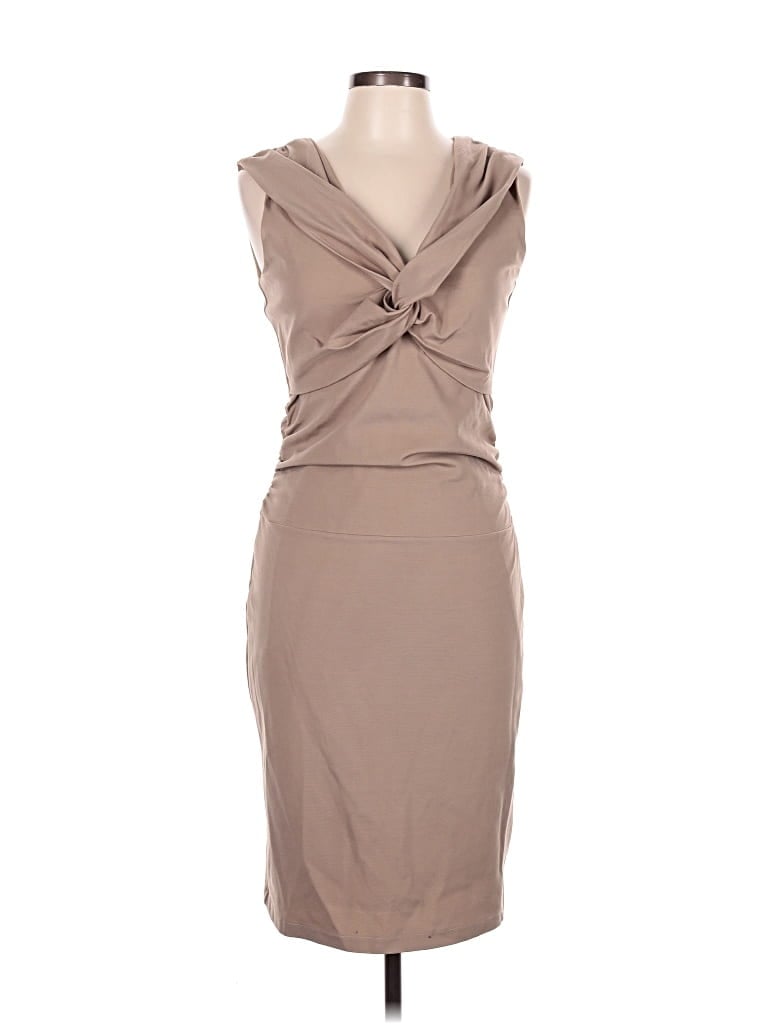Pre-owned Reiss Cocktail Dress In Tan