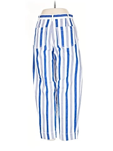 Madewell Tapered Pants in Stripe (view 2)