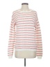 Love Ellie Stripes Pink Pullover Sweater Size S - photo 1