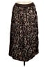 THML 100% Polyester Paisley Brown Casual Skirt Size M - photo 1