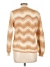 Ann Taylor LOFT Chevron-herringbone Tan Pullover Sweater Size L - photo 2