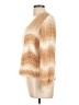 Ann Taylor LOFT Chevron-herringbone Tan Pullover Sweater Size L - photo 5