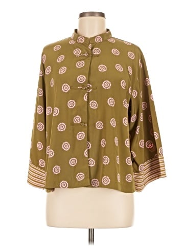 Natori 3/4 Sleeve Blouse (view 1)
