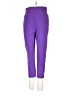 LOGO by Lori Goldstein Solid Purple Active Pants Size XXS - photo 1