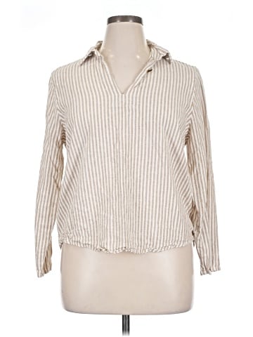 MICHAEL Michael Kors Long Sleeve Blouse (view 1)