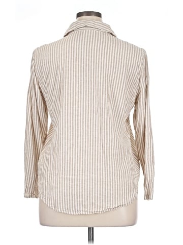 MICHAEL Michael Kors Long Sleeve Blouse (view 2)