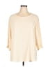 Assorted Brands 100% Polyester Ivory 3/4 Sleeve T-Shirt Size XXL - photo 1