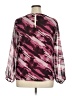 Calvin Klein Burgundy Pink Long Sleeve Blouse Size XL - photo 2