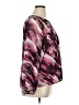 Calvin Klein Burgundy Pink Long Sleeve Blouse Size XL - photo 4