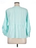 Kaktus 100% Cotton Teal 3/4 Sleeve Blouse Size 0X (estimated) - photo 2