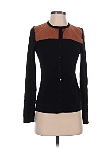 August Silk Cardigan (view 1)