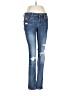 Vigoss Hearts Blue Jeans Size 25 waist - photo 1