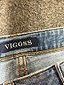 Vigoss Blue Denim Shorts Size 26 waist - photo 3