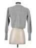 Assorted Brands Metallic Silver Pullover Sweater Size S (estimated) - photo 2