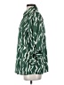 Haver 100% Polyester Animal Print Green Long Sleeve Blouse Size XS - photo 5