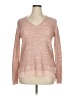Liz Claiborne Career Metallic Pink Pullover Sweater Size XL - photo 1