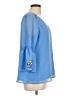 Apt. 9 100% Polyester Blue 3/4 Sleeve T-Shirt Size L - photo 4