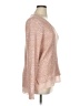 Liz Claiborne Career Metallic Pink Pullover Sweater Size XL - photo 4
