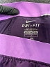 Nike Chevron-herringbone Purple Athletic Shorts Size M - photo 3